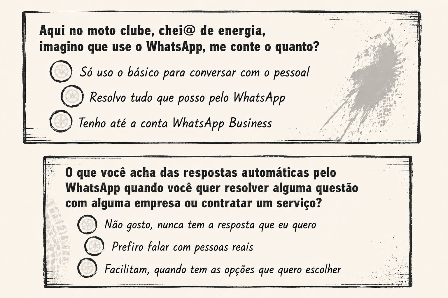 Parte do questionário